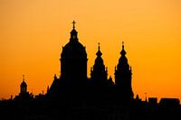 Amsterdam at sunset