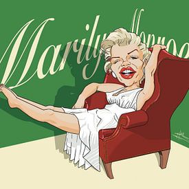 Marilyn Monroe van NoëlArts