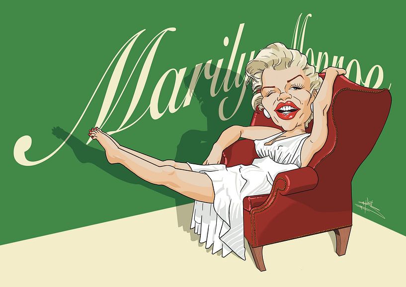 Marilyn Monroe von NoëlArts