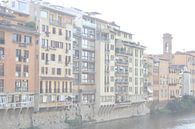 Blick von der Ponte Vecchio von Jessica van den Heuvel Miniaturansicht