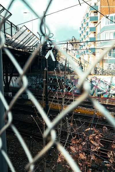 Graffiti Hoofdstation Brailleweg van Stadspronk