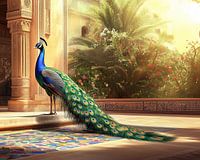 Majestic peacock
