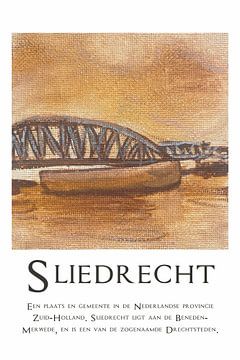Baanhoekbrug Sliedrecht Drechtsteden van Krista Kitsz Art