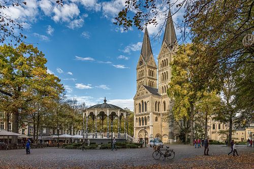 Munsterplein in de herfst