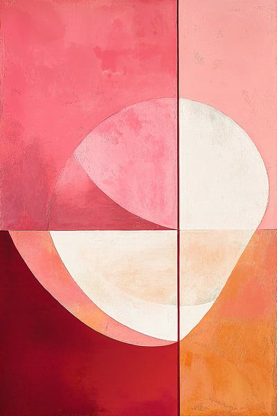 Orange trifft auf Pink Nr. 6 von Studio BB