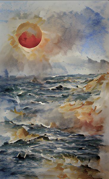 Raue See von Niek Traas