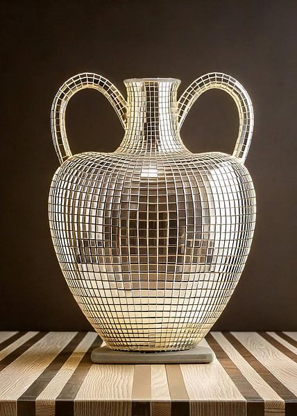 TW living - mirror art vase by TW living