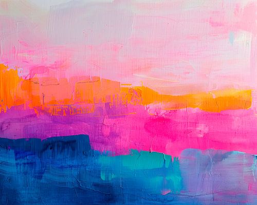 Œuvre d'art abstraite