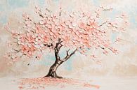 Blossom tree painting in soft tones by Imperial Art House thumbnail