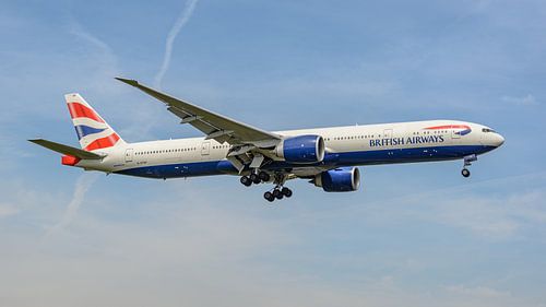 Passagierflugzeug vom Typ Boeing 777-300ER der British Airways.
