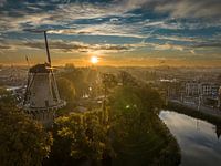 Zonsopkomst bij de Molen van Piet in Alkmaar