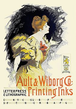 Jules Chéret - Ault and Wiborg, Ad. 085 (1890-1913) von Peter Balan