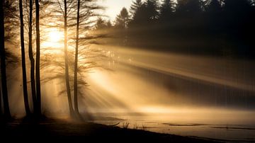 Jakobsleitern im Wald von Vlindertuin Art