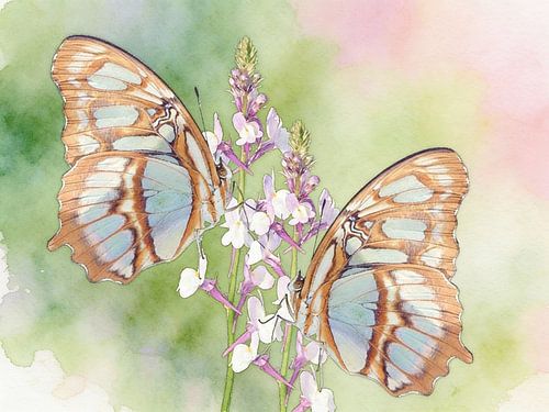 Exotische vlinders - Siproeta stelenes