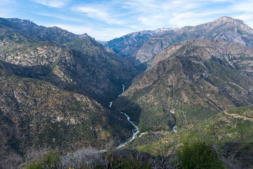 La beauté du parc national de Kings Canyon en Californie, en Amérique. par Linda Schouw