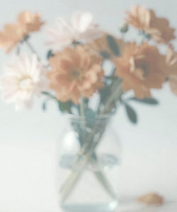 Blumen in sanften Pastelltönen in Baas