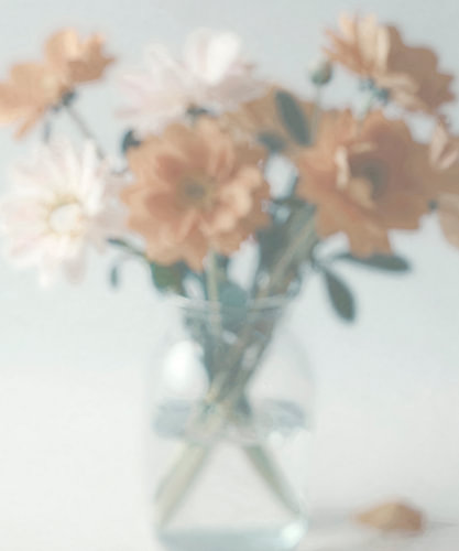 Soft pastel bloemen in baas van Sander Van Laar