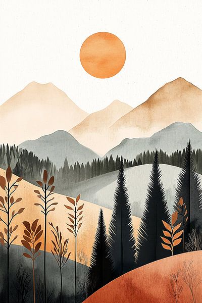 Nature in Soft Shades no.4 by Studio BB