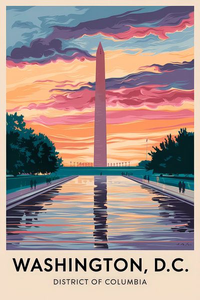 Washington, D.C. von Poster Art Shop