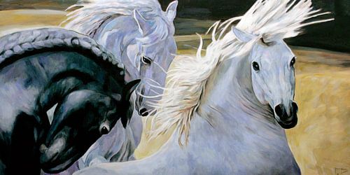 „Capriccio“, Kunstdruck vom Originalgemälde von JOARTCOLOGNE