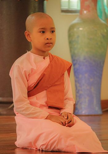 Myanmar Buddhistischer Mönch