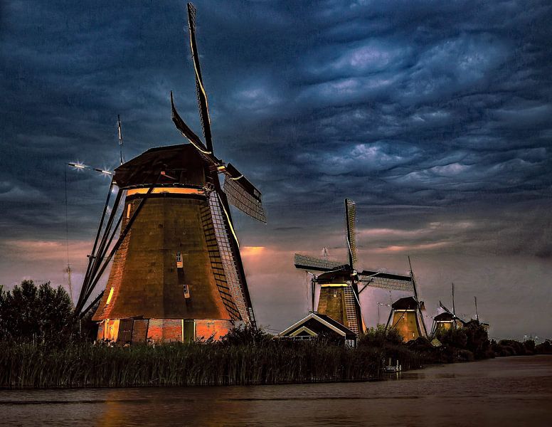 Dutch windmill's van Dick Meijdam