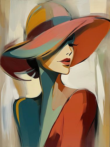 Elegant Woman in a Hat
