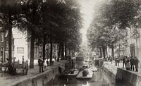 Rotterdam, Blick auf den Bierhaven um 1880 von Affect Fotografie Miniaturansicht