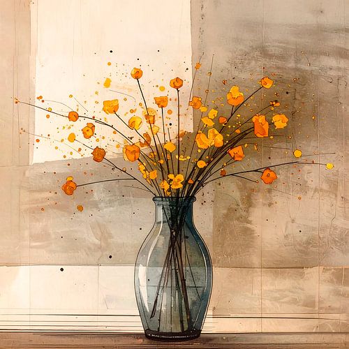 Modern en elegant Herfst stilleven