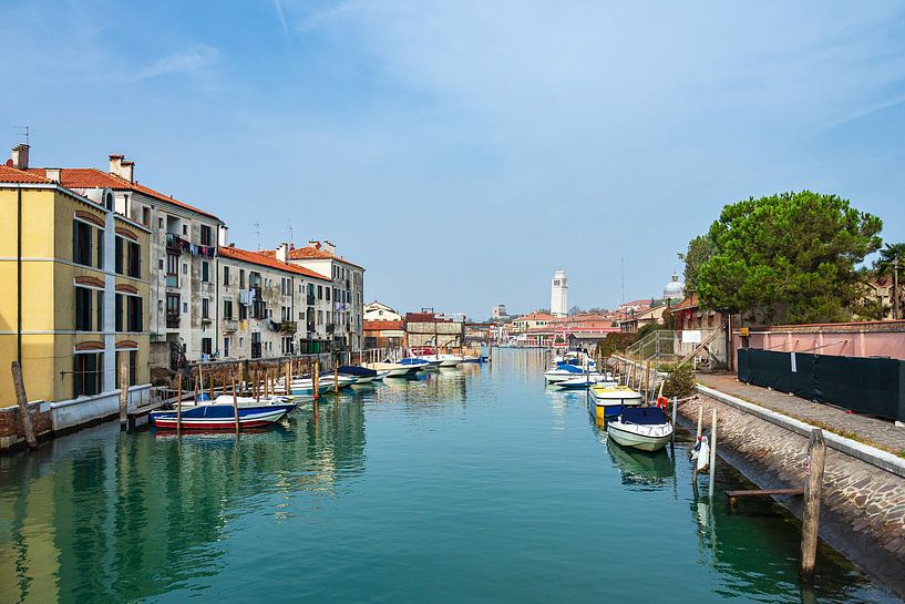 Monuments historiques dans la vieille ville de Venise en Italie par Rico Ködder