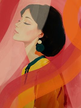 Colour Palette Orange - Woman van Studio Palette
