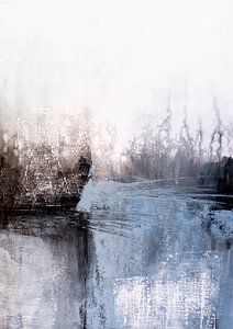 Paysage bleu
