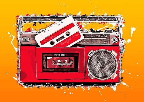 Muziek tape retro #tape