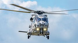 German Navy NH-90 Sea Lion helicopter. by Jaap van den Berg