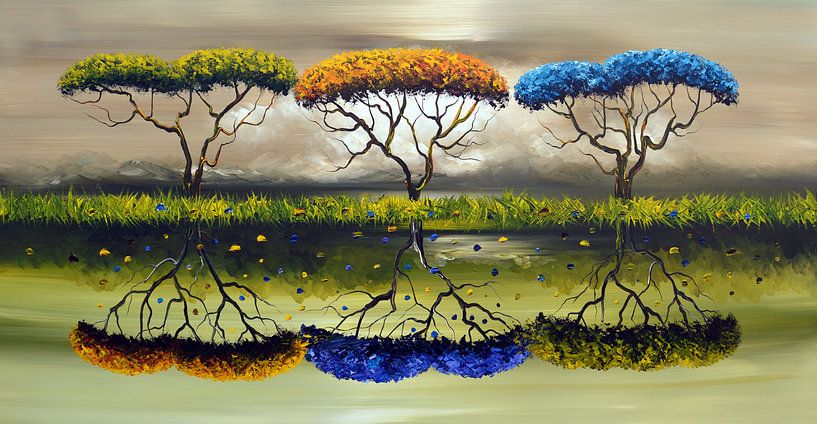 Seasons  by Gena Theheartofart
