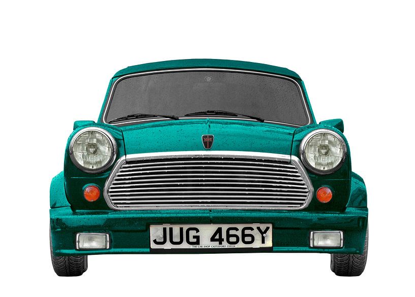 Mini Cabriolet 1275cc in cyan von aRi F. Huber