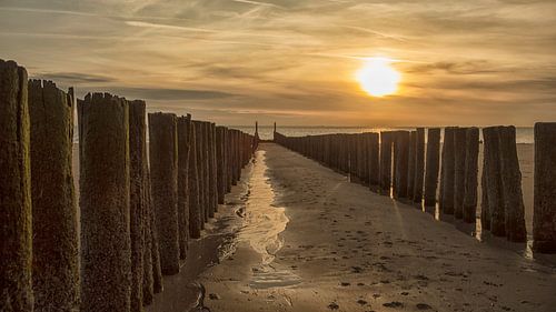 coucher de soleil au pays du sel
