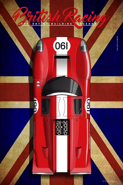 British Racing Lola T70 MKIIIB No. 190 par Theodor Decker