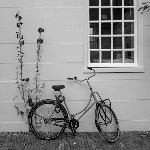 Fiets tegen de muur