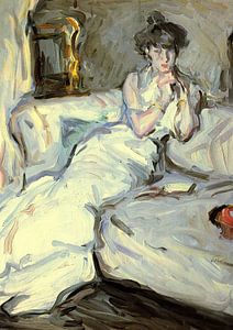 Samuel John Peploe - Mädchen in Weiß