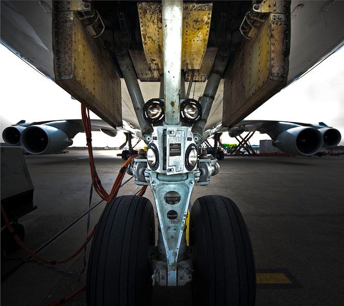 Boeing 747 Nasenfahrwerk von Wouter Sikkema