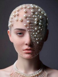 Perlenmädchen von Olga Sosova