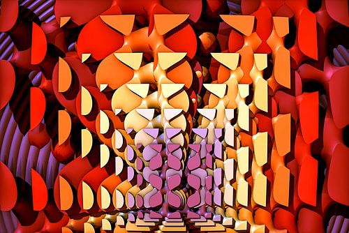 3d illustratie render Digital fantasie kunst