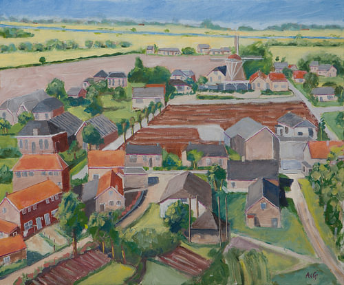 Zalk vanaf de toren