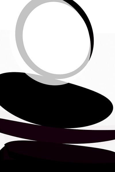 Balance in black and white by Christine Bässler