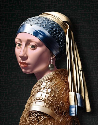 Het meisje is de parel