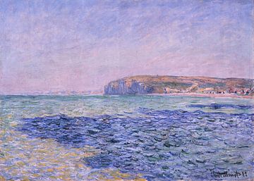 Schaduwen op zee. De kliffen bij Pourville, Claude Monet