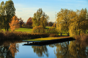 Herbst am Bootssteg
