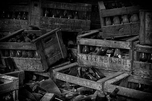 bouteilles vides sur Human- pictures