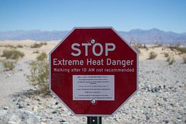 Extreme warmte in Death Valley by Yannick uit den Boogaard